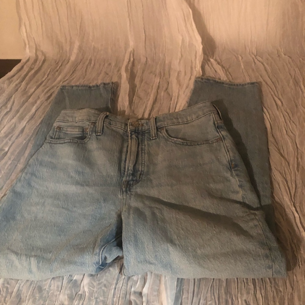 Madewell The Perfect Vintage Jean blue denim jeans size 28